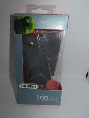 Griffin Trio For Apple iPod Nano 2006 Case Skin Gray Color New Open Box Y2K